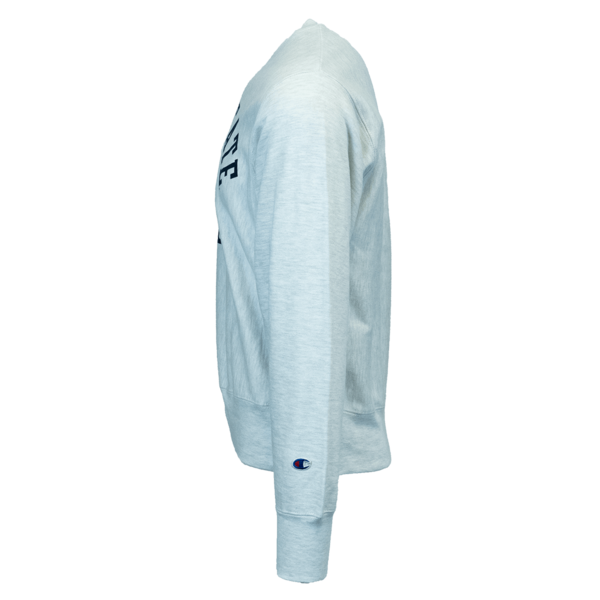 Utah State U-State Aggies White Heathered Sweatshirt Crew Champion